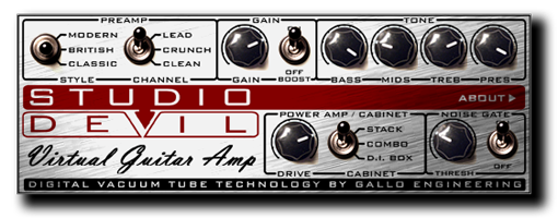 Studio Devil Virtual Guitar Amp VGA